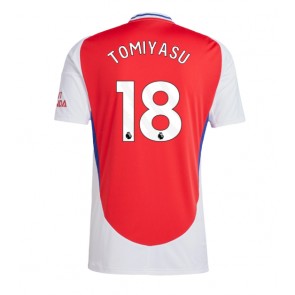 Arsenal Takehiro Tomiyasu #18 Domaci Dres 2024-25 Kratak Rukavima